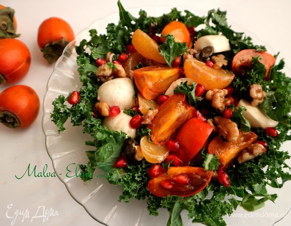 Фруктовый салат с капустой кале Фруктовый салат с капустой кале