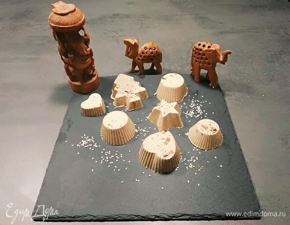 Бурфи с кунжутом Бурфи с кунжутом