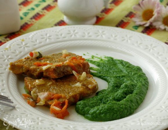 Вымя тушеное 