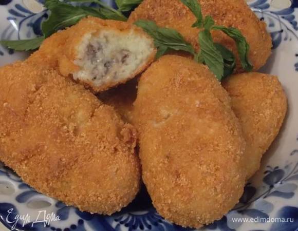 Картофельные зразы с рыбными консервами Картофельные зразы с рыбными консервами