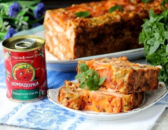 Пирог по мотивам лазаньи