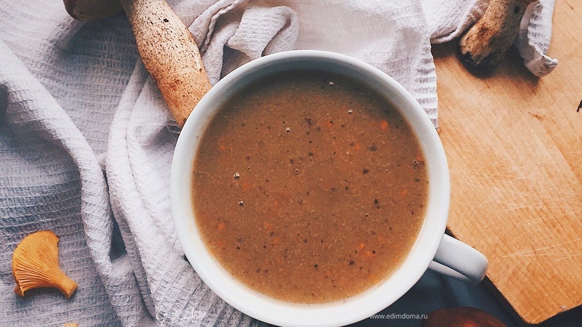 Грибной крем-суп