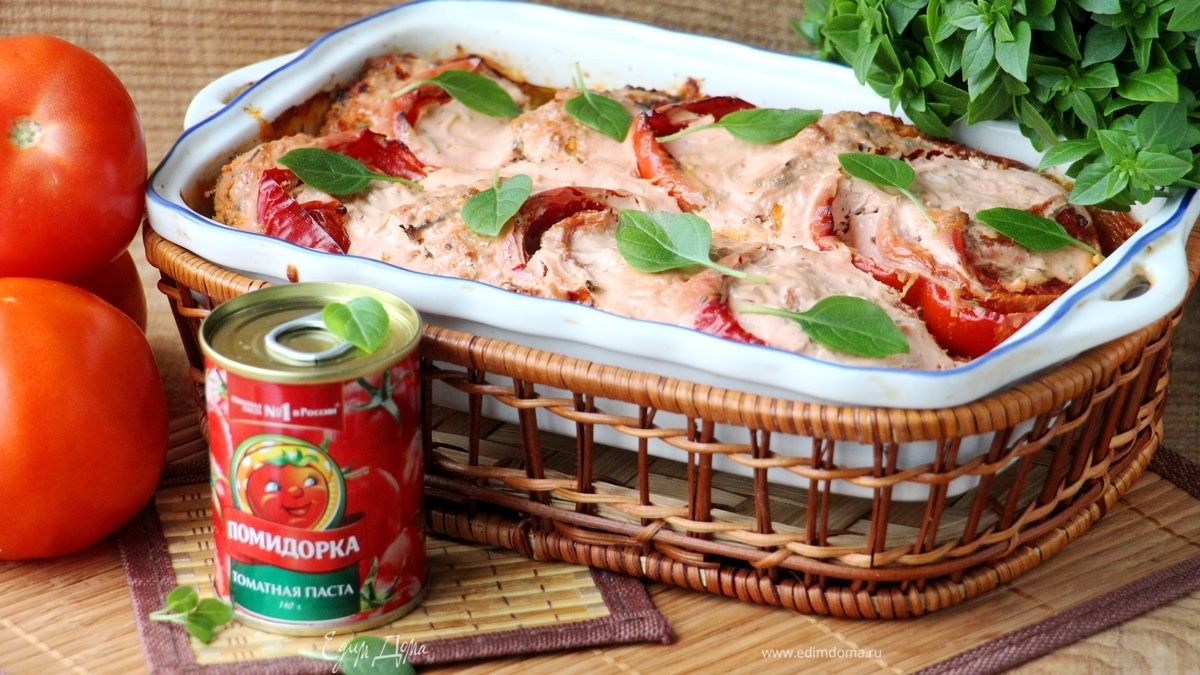 Горячая кастрюля с котлетами (Teglia di polpette)