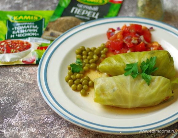 Голубцы с грибами в томатном соусе Голубцы с грибами в томатном соусе