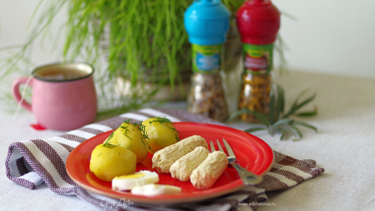 Домашние детские сосиски из курочки