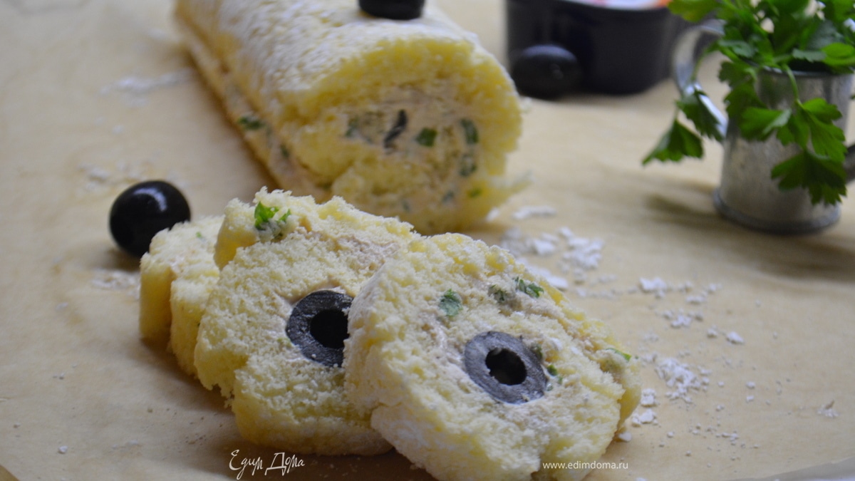 Рулет закусочный «морское дно»