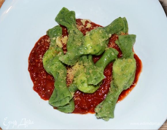 Карамелле со шпинатом и рикоттой