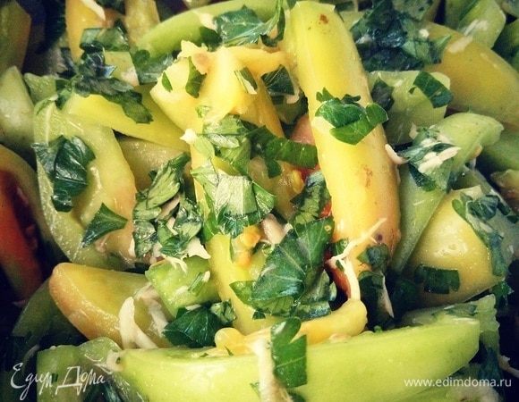 Зеленые помидоры «Осенние»