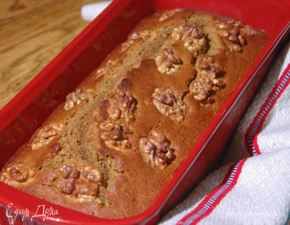 Кофейный кекс с грецкими орехами Кофейный кекс с грецкими орехами
