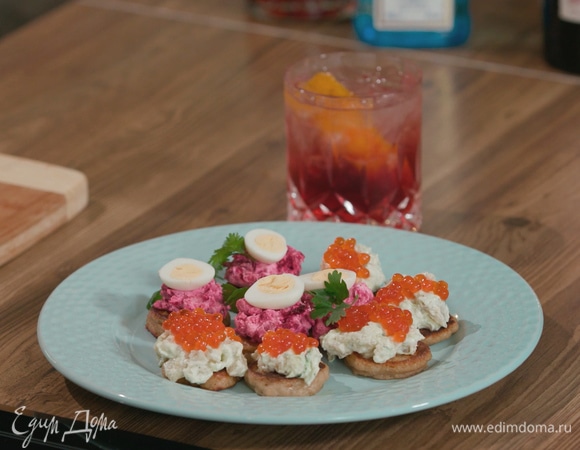 Гречневые оладьи с топингами 