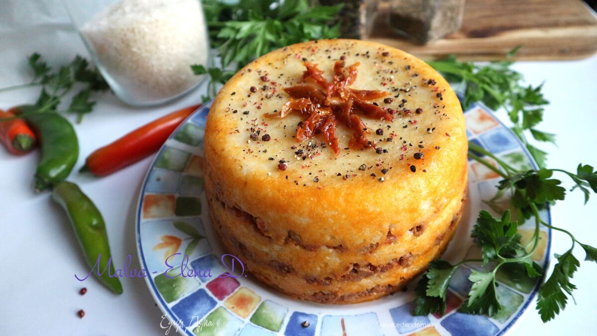 Timballo all' abruzzese (запеканка)