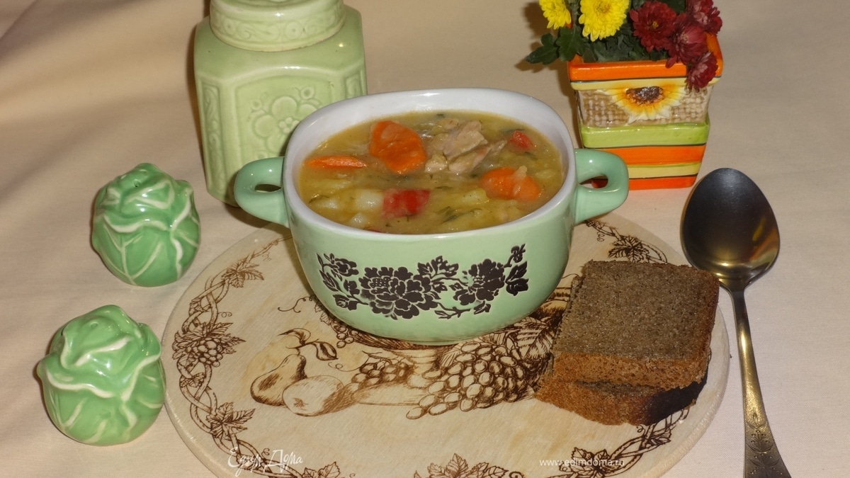 Картофельное рагу с курицей