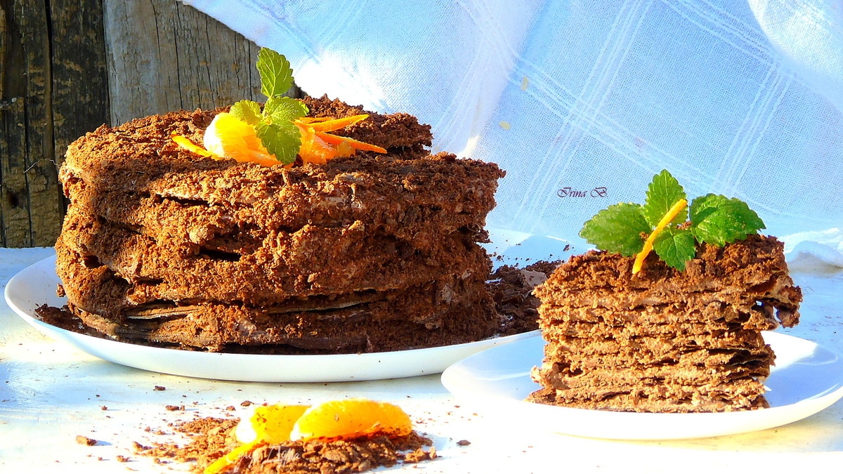 Шоколадный «Наполеон»