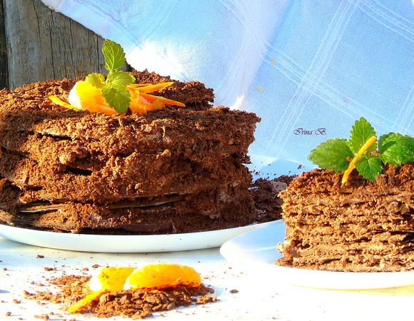 Шоколадный «Наполеон» Шоколадный «Наполеон»