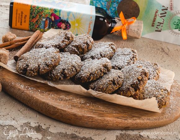 Имбирное печенье из льняной муки Имбирное печенье из льняной муки