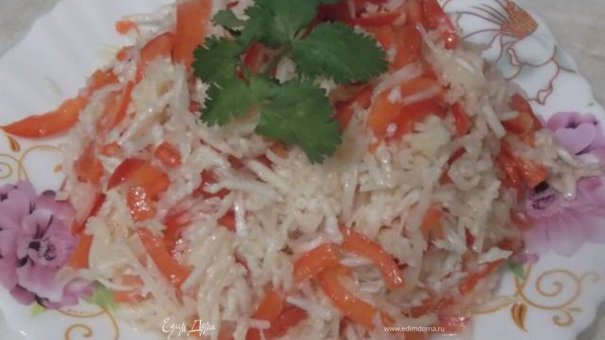 Салат из редьки по-корейски