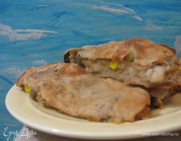 Ригатони-лазанья с овощами Ригатони-лазанья с овощами