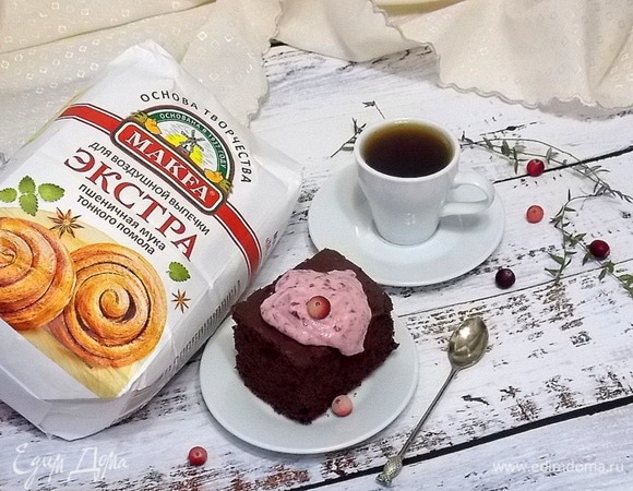 Кекс «Пористый шоколад»