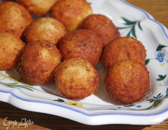 Картофельные пышки с сыром