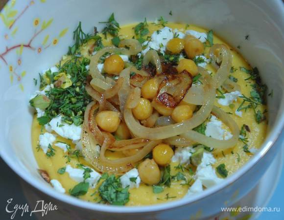 Овощная похлебка с нутом