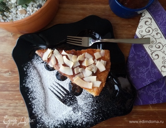 Манник «Рафаэль» на кефире с кокосовой стружкой