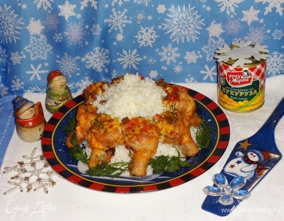 Фаршированные куриные голени Фаршированные куриные голени