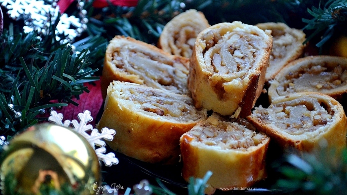 Бакинский ореховый рулет