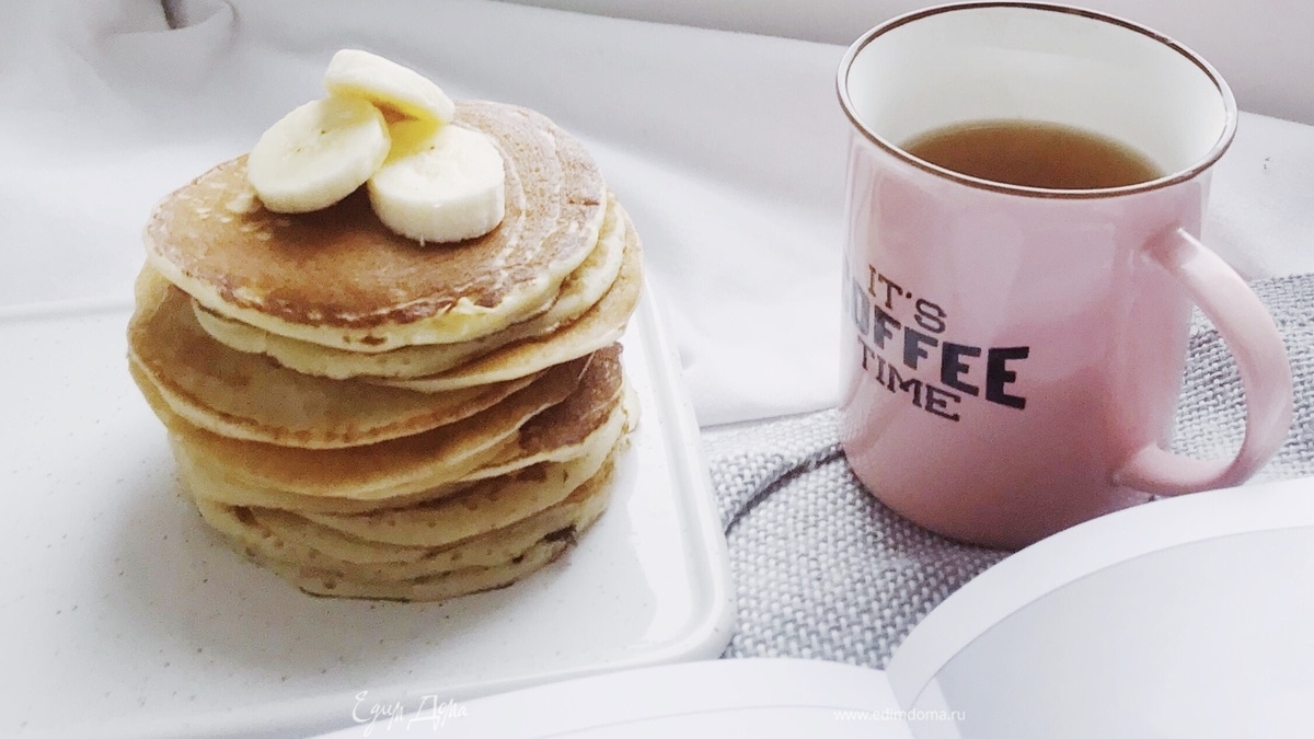 Банановые оладьи