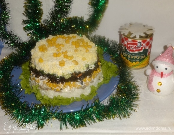 Салат «Морской прибой» Салат «Морской прибой»