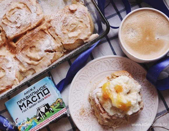 Пряные булочки с яблоком Пряные булочки с яблоком