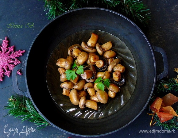 Салат с маринованными грибами, вкусных рецептов с фото Алимеро