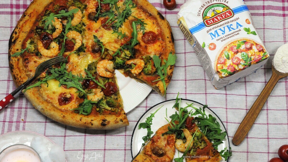 Пицца ассорти с солодом