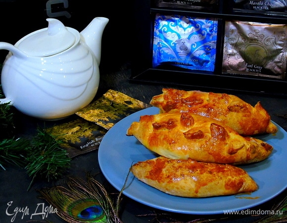 Песочно-дрожжевые пирожки