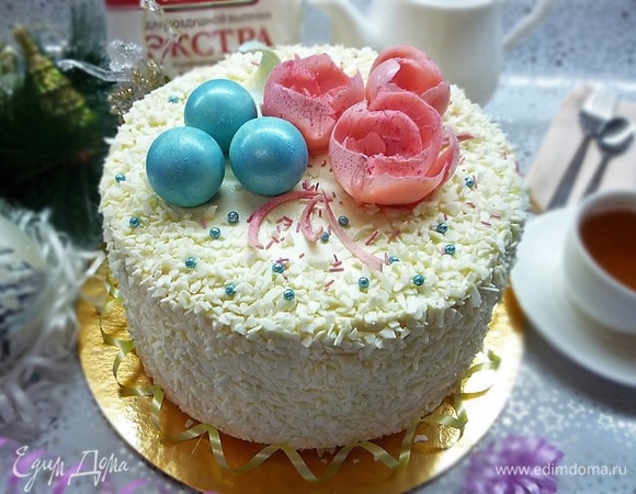 Торт «Малиновый вальс»