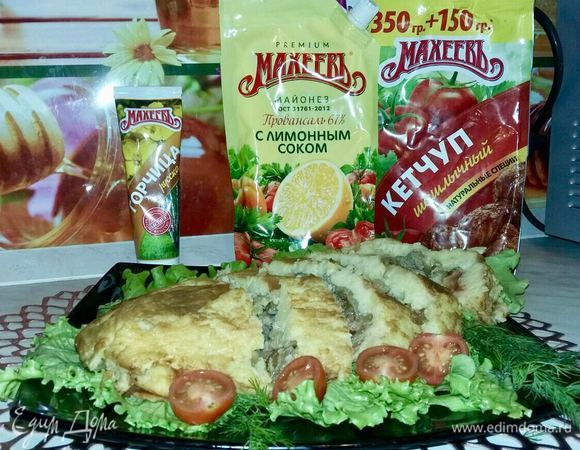 Румяный картофельный рулет Румяный картофельный рулет