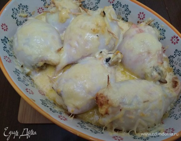 Фаршированные кальмары Фаршированные кальмары