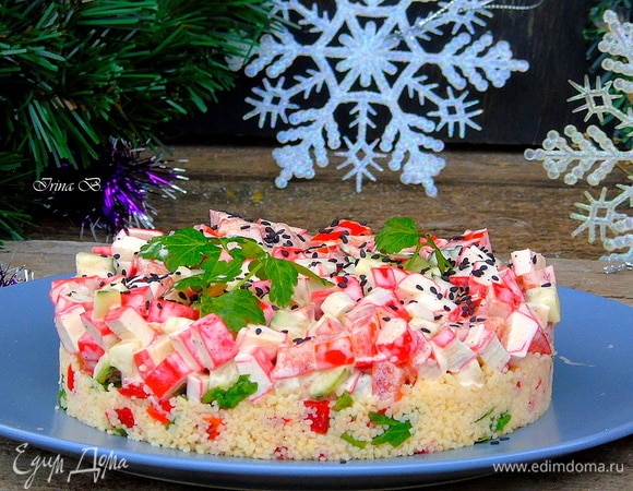 Салат «Веселый Санта» Салат «Веселый Санта»