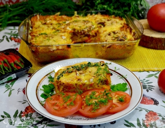 Киноа с котлетами Киноа с котлетами