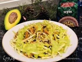 Архиерейский салат с майонезом «Аквафабе»