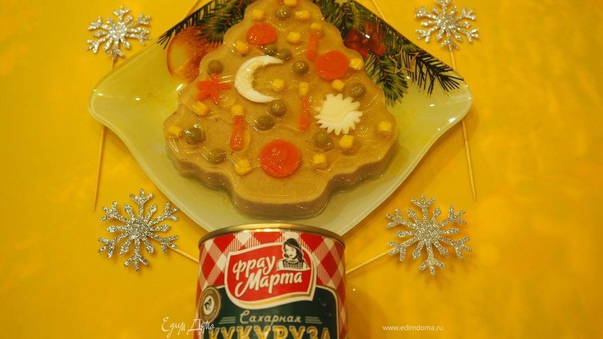 Холодец из кролика «вкусный новый год»