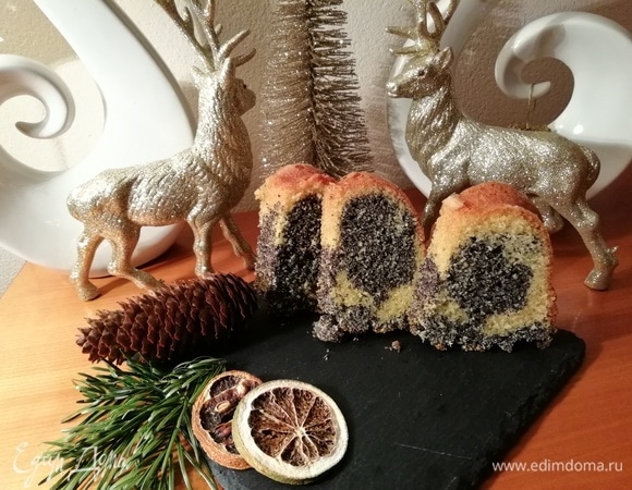 Лимонный кекс с маком Лимонный кекс с маком