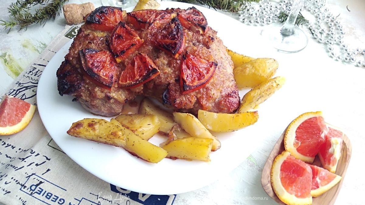 Филе индейки в сладком маринаде