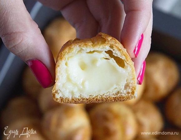 Профитроли с заварным кремом