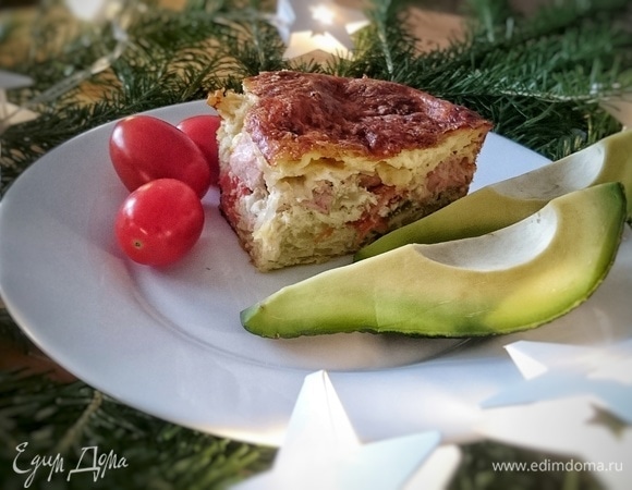 Праздничная запеканка для завтрака Праздничная запеканка для завтрака