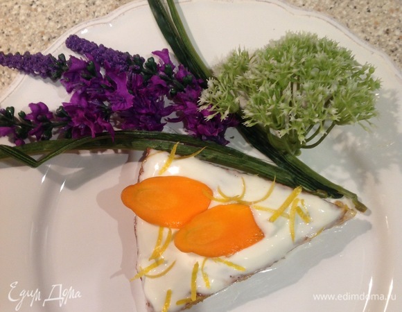 Морковно-банановый пирог