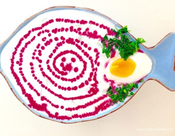 Сливочная окрошка