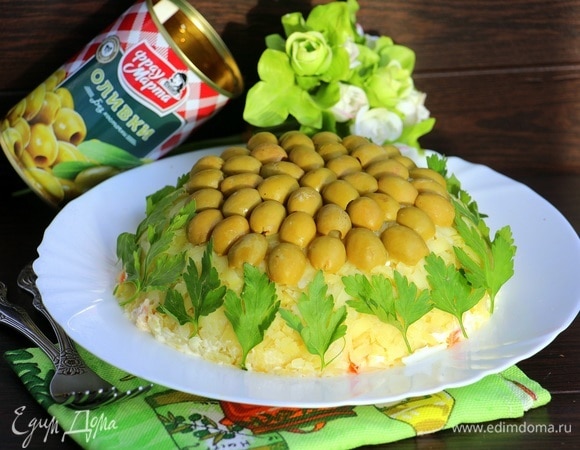 Салат «Оливковая роща»