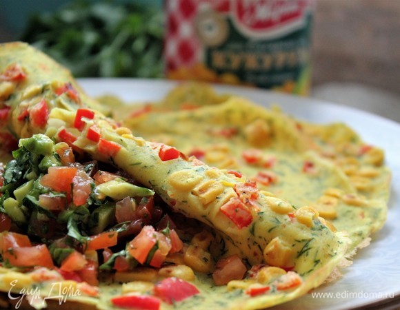 Блинчики в мексиканском стиле Блинчики в мексиканском стиле