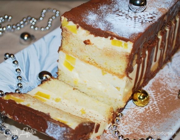 Десерт «Персики в сливочном суфле» Десерт «Персики в сливочном суфле»