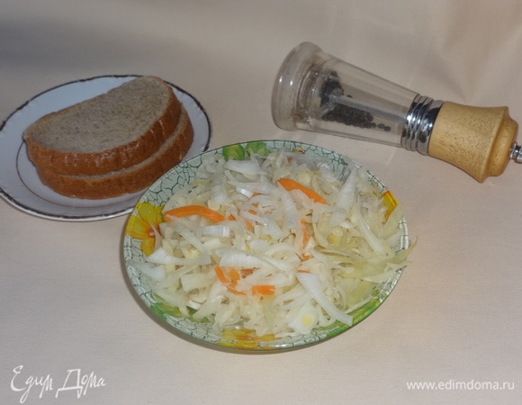 Квашеная капуста с медом Квашеная капуста с медом